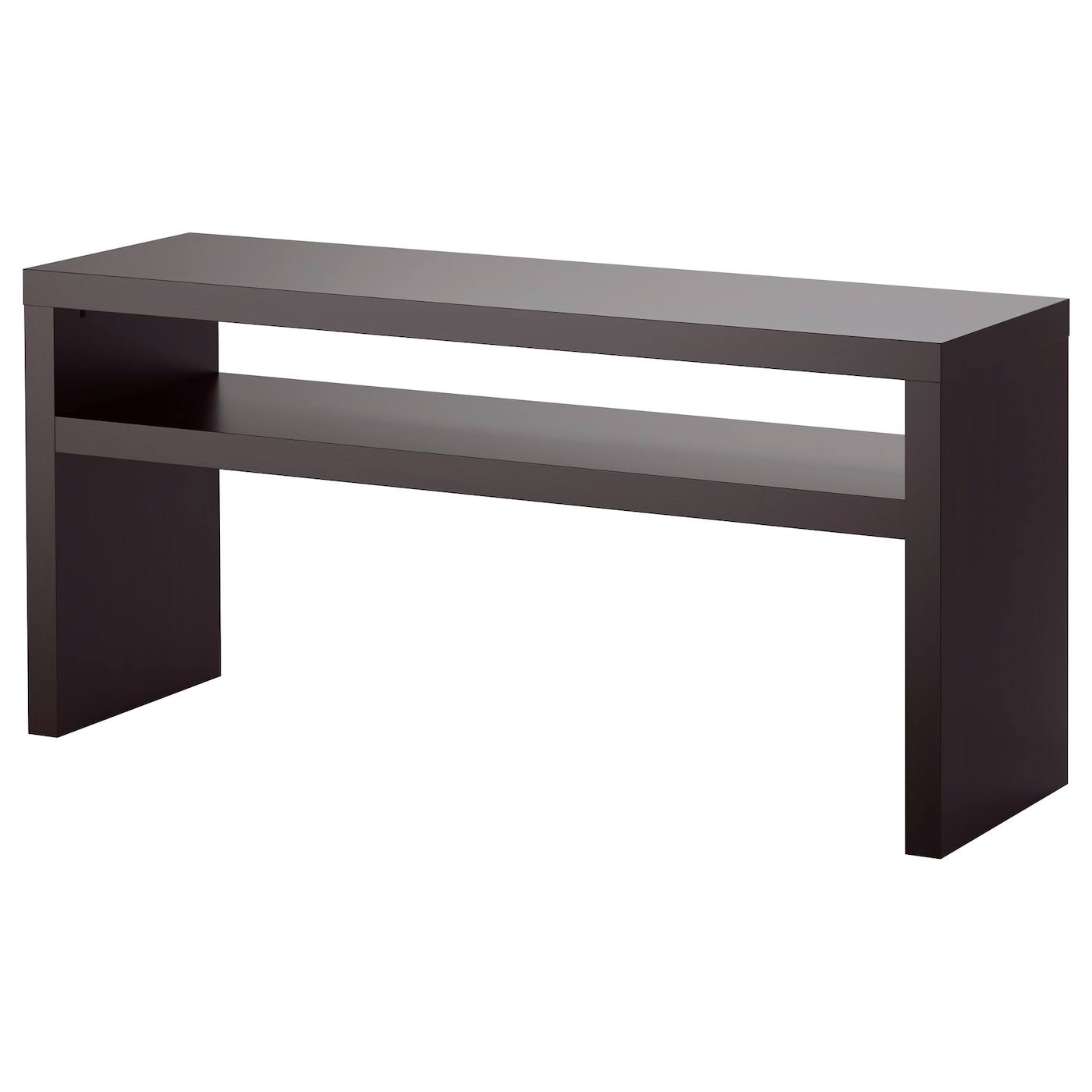 IKEA - Lack Console Table, black-brown, 55 1/8x15 3/8