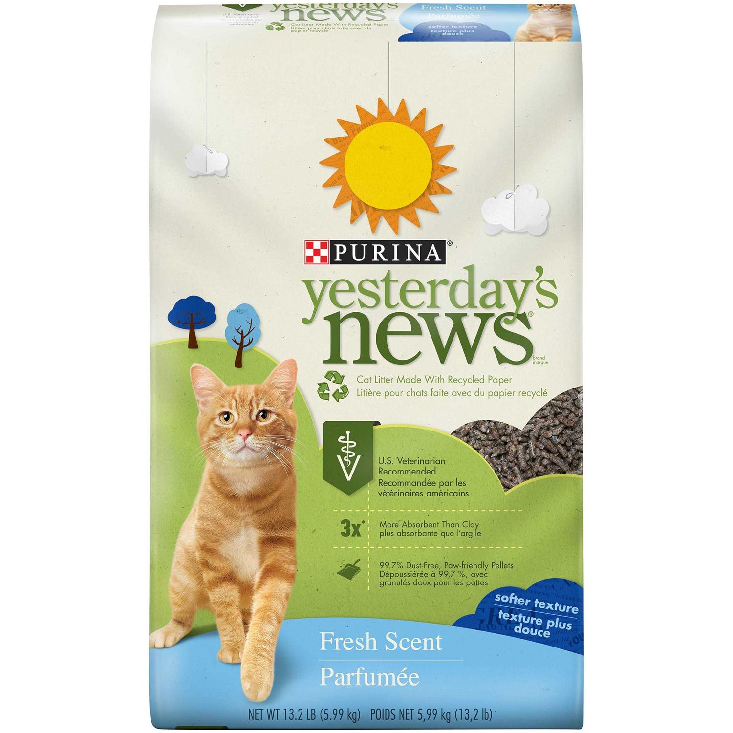 Yesterday's News Cat Litter - Pet Supplies online store