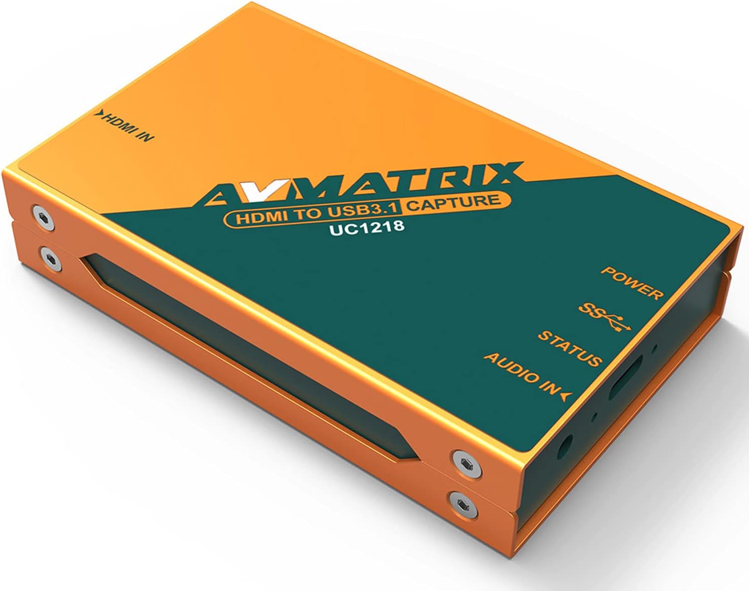 AVMATRIX Video Capture Card HDMI to USB 3.0 4K HD60 Device Game HDMI to Gen1 Capture cam Link 4k Card 1080p 60fps Live Streaming (UC1218WW)