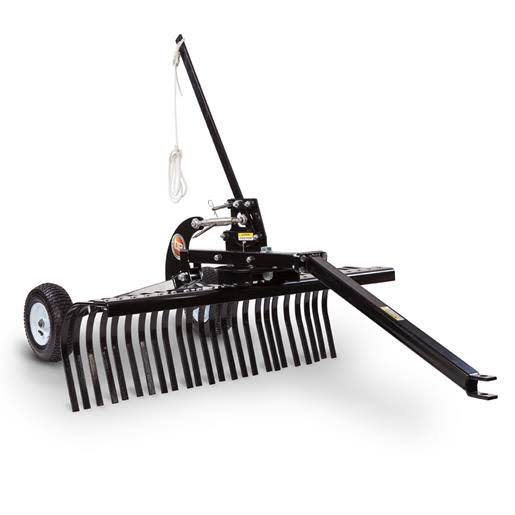 Life & Home 48 inch Tow Behind Landscape Rake | Dr Power Equipment 40782