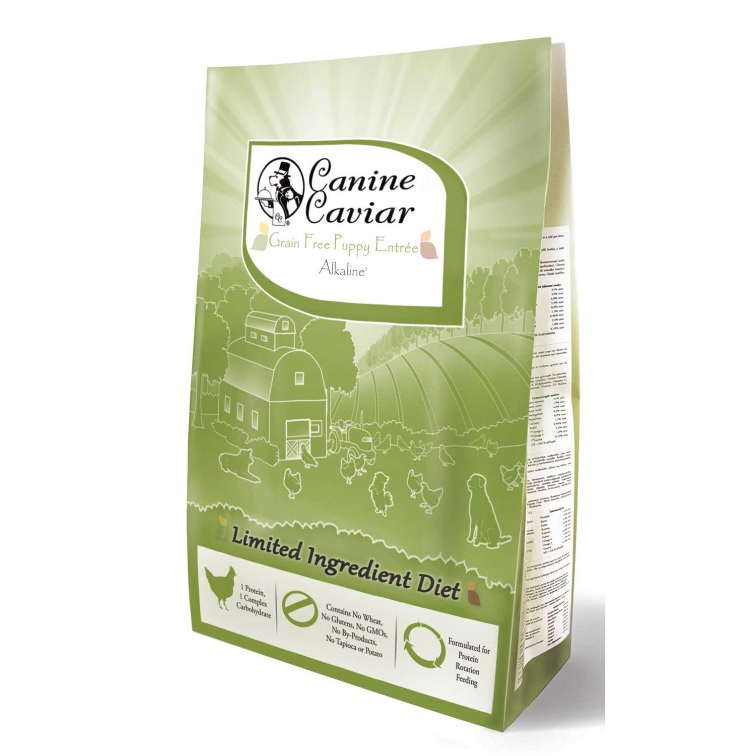 Canine Caviar Grain Free Puppy Holistic Entree Dry Dog Food - Pet Supplies online store