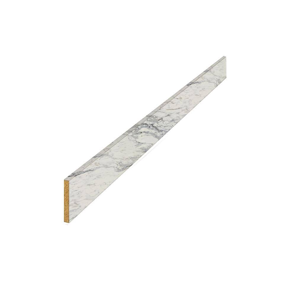 Hampton Bay 8 ft. Laminate Countertop Kit in Calcutta Marble with Valencia Edge