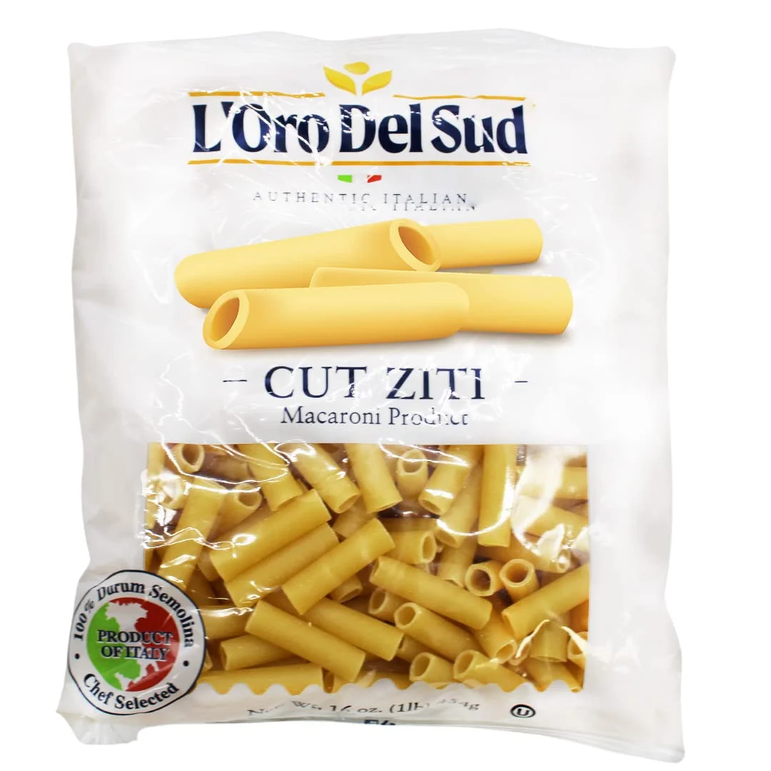 Ziti Pasta, 4 Pack, Italian Pasta, Bow-Tie Pasta, Product Of Italy 16 Ounce (4 Pack) By .
