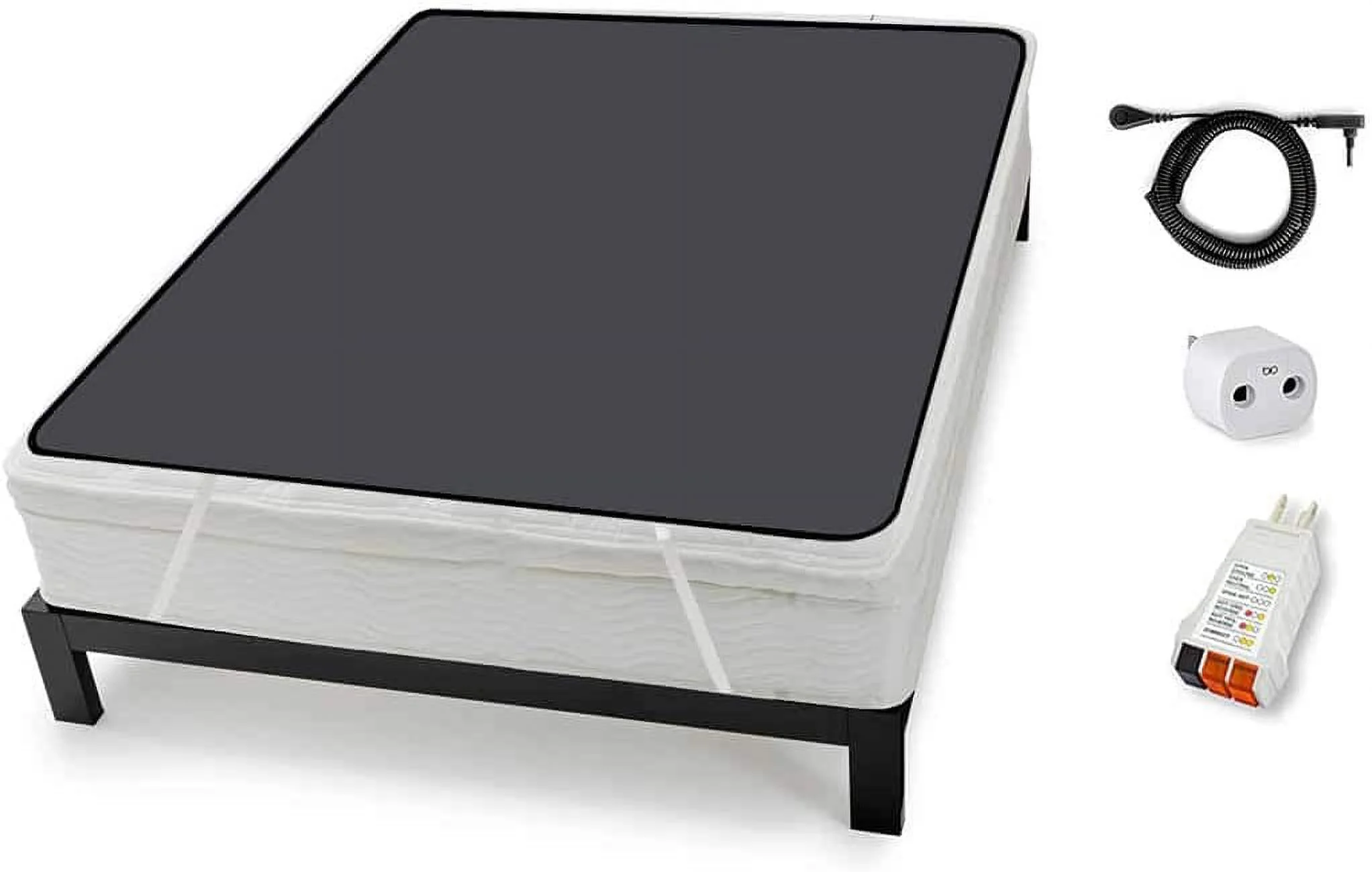 Mattress Cover for Bed (FULL size)  like grounding sheets for earthing  Improve Sleep with Clint Ober's EARTHING Products (also available in Cal King  Split King  King  Queen  Twin  T