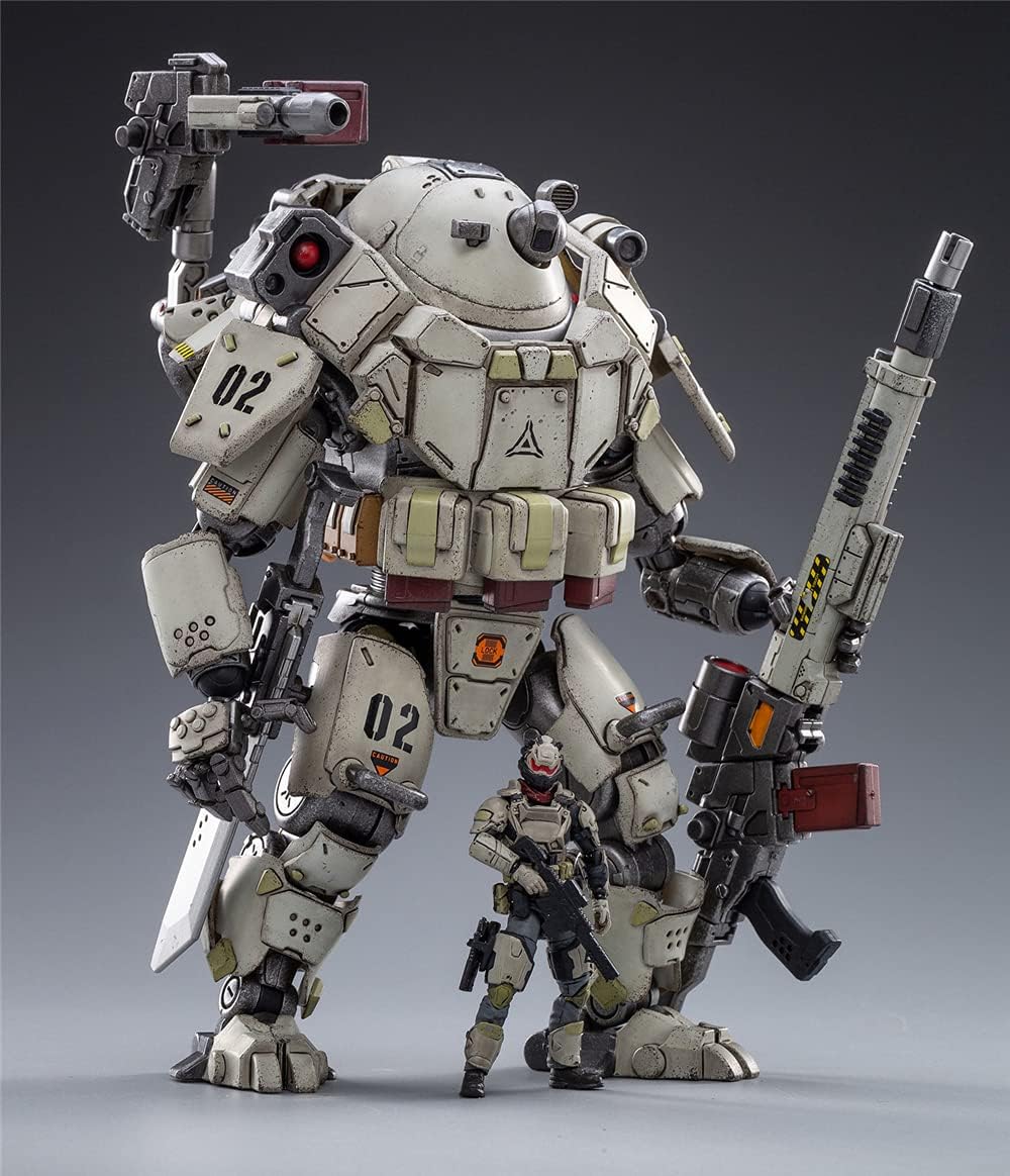 HiPlay JoyToy 1/25 Science-Fiction Robot Mecha Action Figures Full Set-Dark Source Series-Iron Wrecker 02 Tactical Mecha