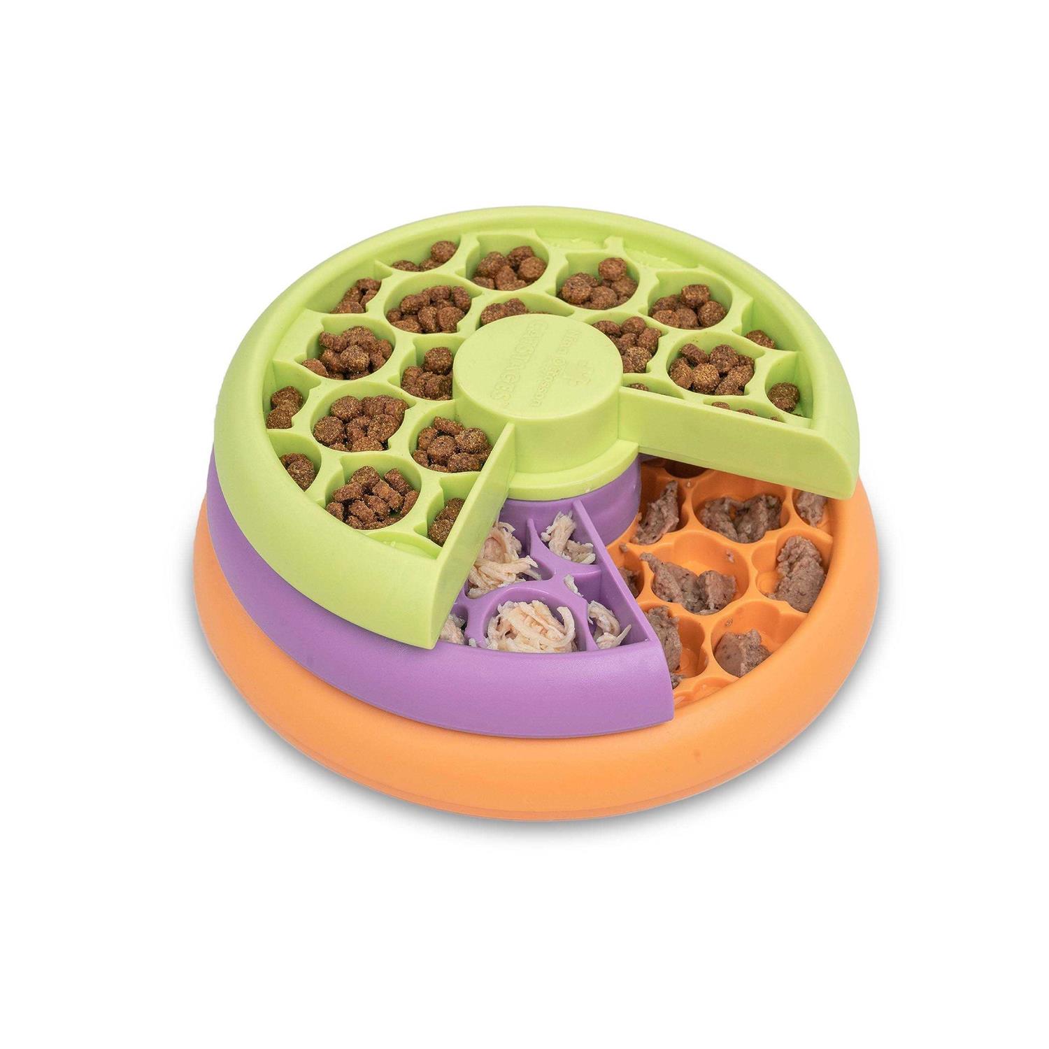 Catstages Kitty Lickin' Layers Multilayered Fun Puzzle Cat Feeder - Pet Supplies online store