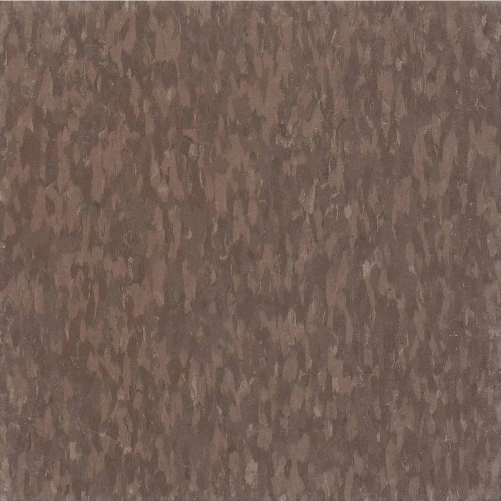 Armstrong Imperial Texture VCT 12 in. x 12 in. Purple Brown Standard Excelon Commercial Vinyl Tile (45 Sq. ft. / CASE)