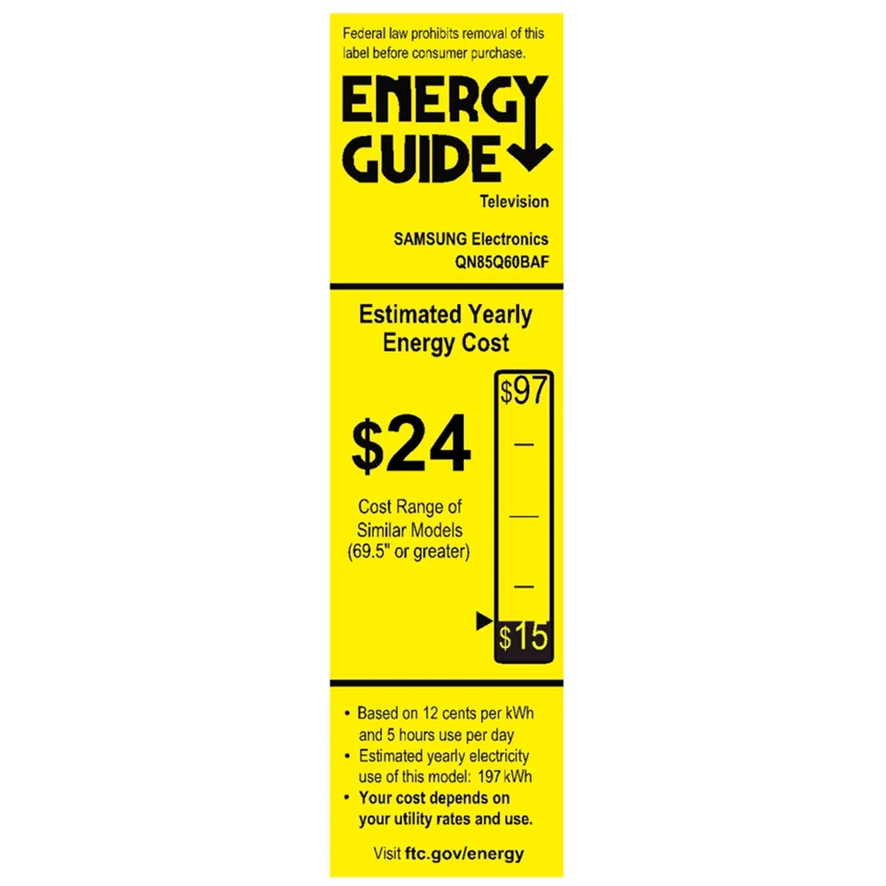 Open Box Samsung 85-Inch Class QLED Q80B Series - 4K UHD Direct Full Array Quantum HDR 8X Smart TV with Alexa Built-in (QN85Q80BAFXZA, 2022 Model)