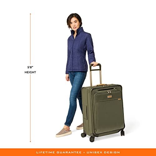 Briggs & Riley Baseline Spinners, Black, 16-inch Underseat Cabin Bag