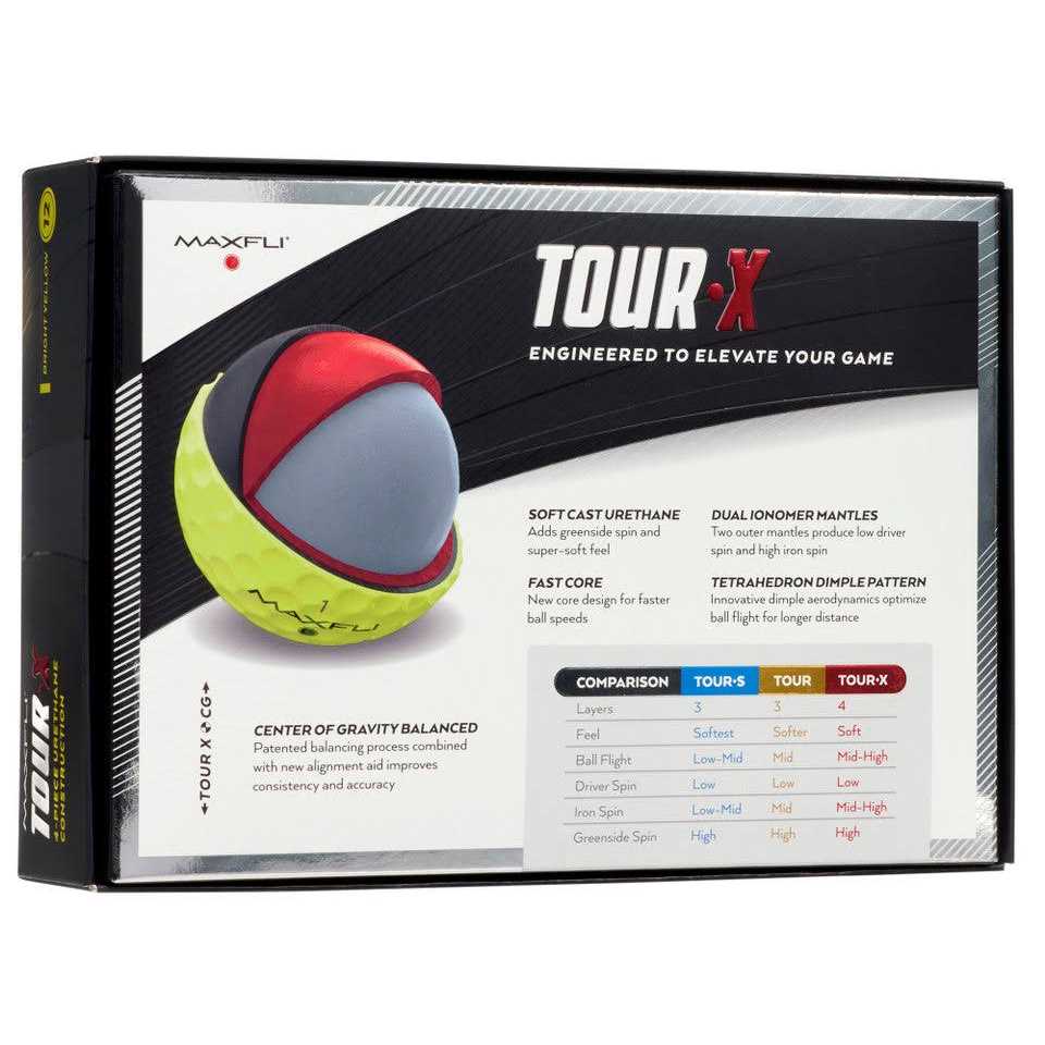 Maxfli 2023 Tour Golf Balls - Sports Supplies Online Store