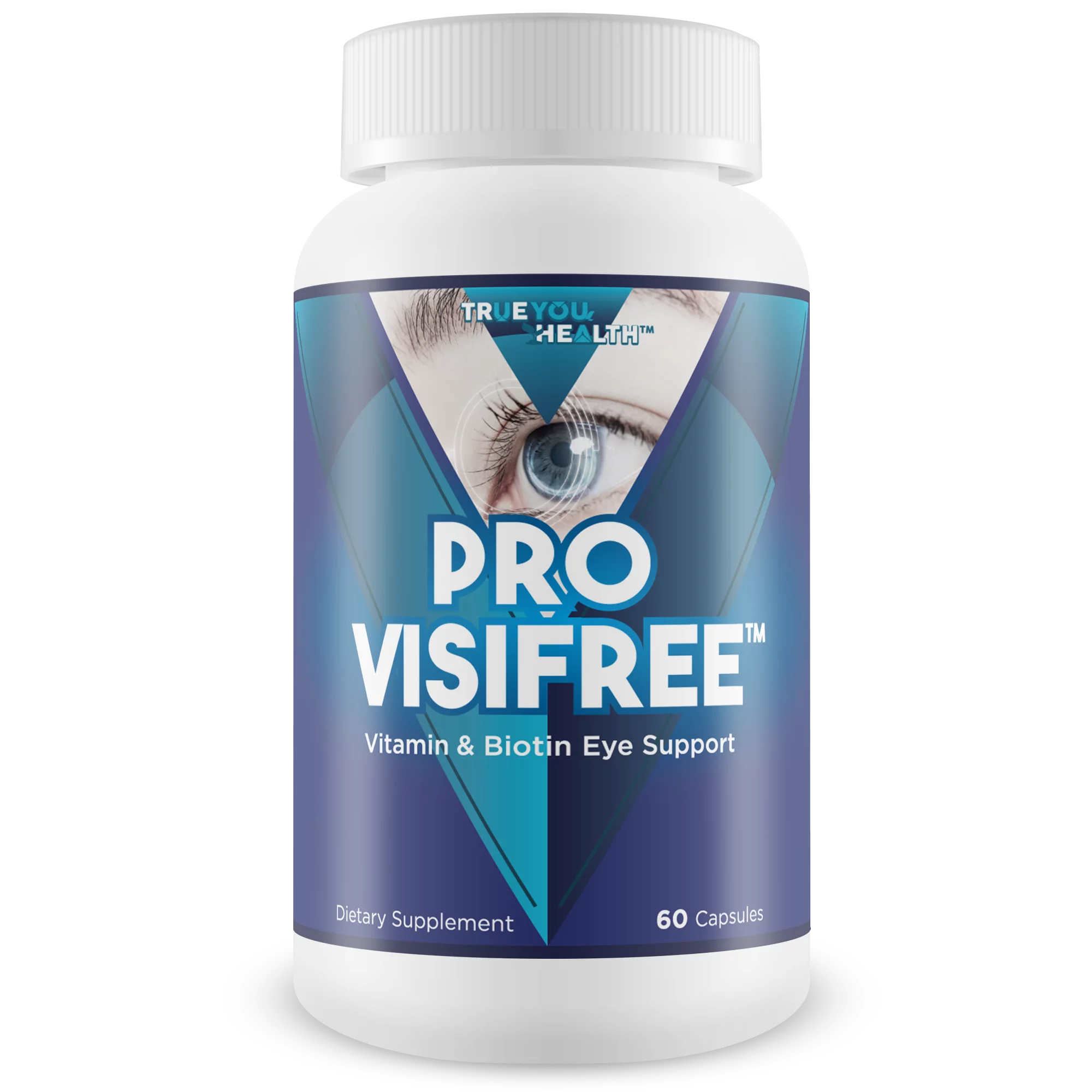 Pro VisiFree - Vitamin & Biotin Eye Support - Help Reduce Eye Sensitivity & Blurred Vision & Eye Strain with Minerals & Vitamins - Support Macula Health With Antioxidants - Natural Vision Support
