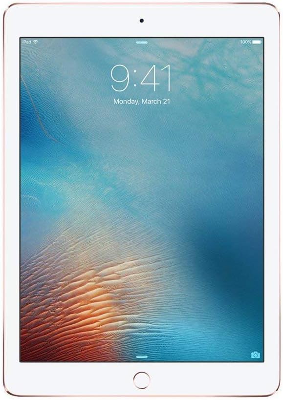 Apple iPad Pro Tablet (256GB, Wi-Fi, 9.7in) Rose (Renewed)
