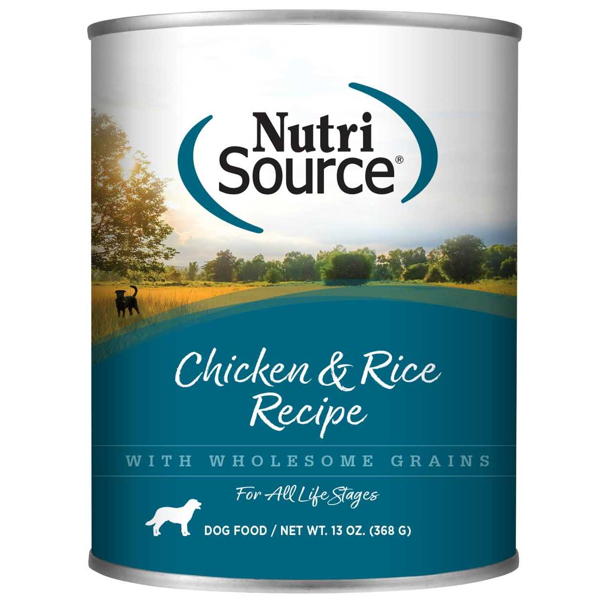 NutriSource Adult Chicken & Rice Canned Dog Food - Pet Supplies online store