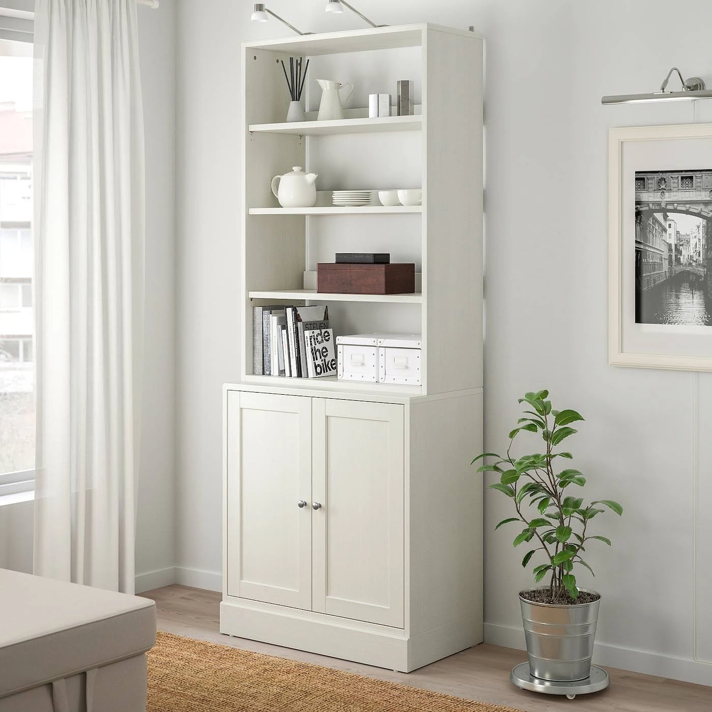 IKEA - HAVSTA Storage Combination, White, 31 7/8x18 1/2x83 1/2