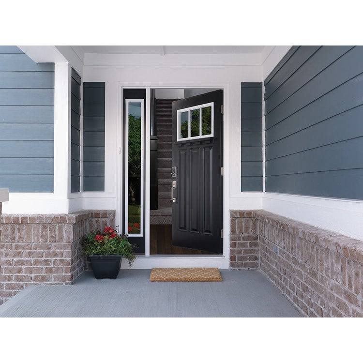 Schlage Touch Century Deadbolt. Matte Black