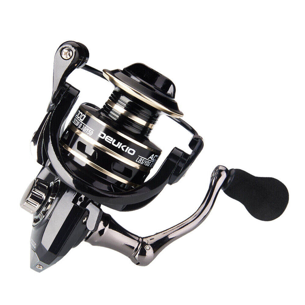 12BB Metal Spinning Fishing Reel 5.2:1 Saltwater Freshwater Right Left Hand Reel