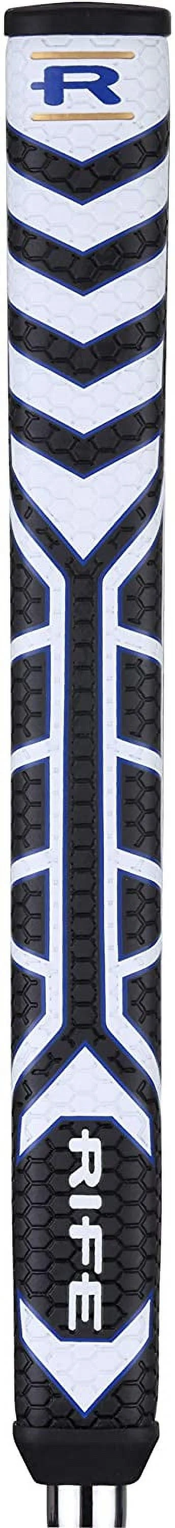 Rife Golf Roll Groove Technology Series (33 Inches) Right Handed RG2 Widened Heel Blade Putter Precision Milled Face Edge Cavity and Bumpers Ensures an Ideal Weight Distribution and Balance