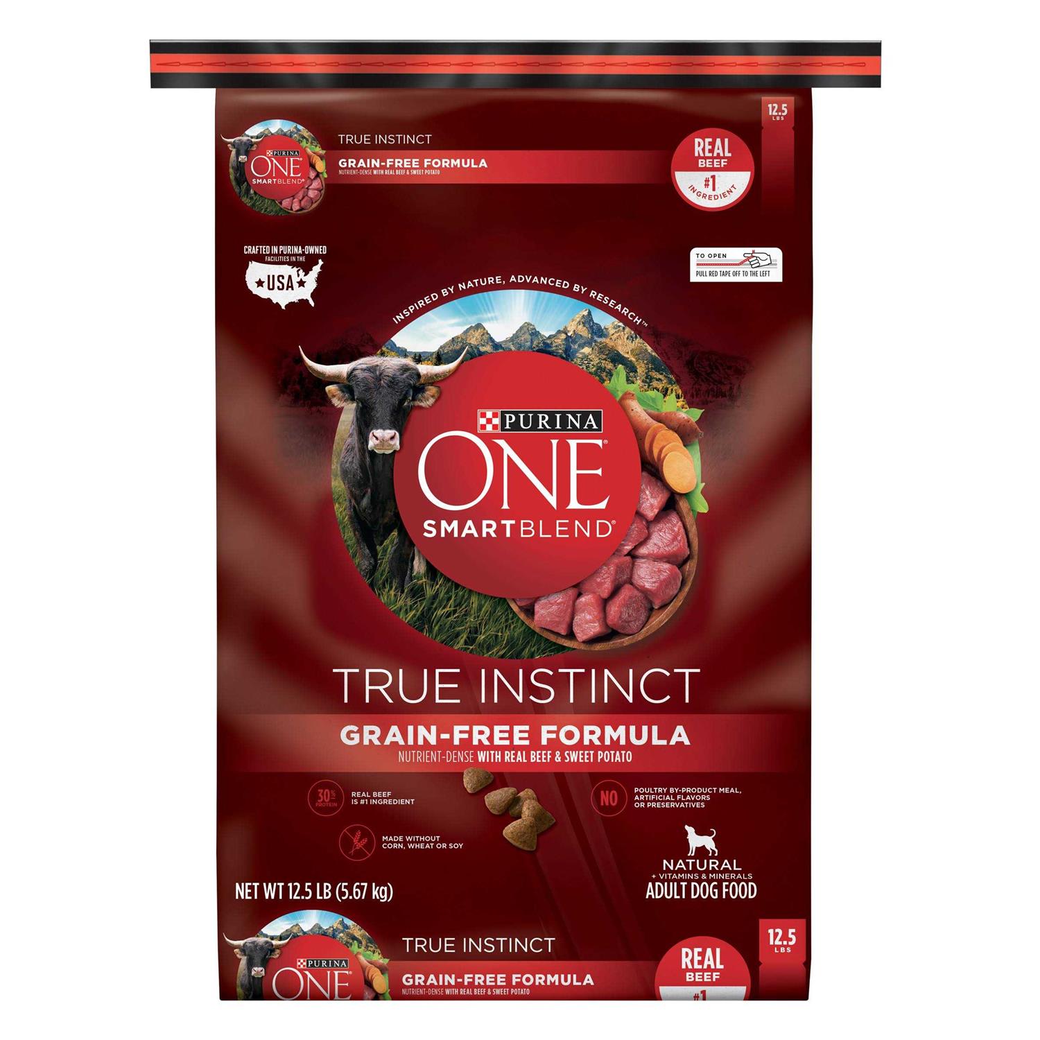 Purina ONE Grain Free Natural Dry Dog Food - Pet Supplies online store