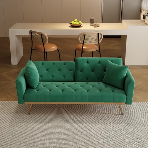 Velvet Convertible Sofabed, Futon Sofa Bed,68.3