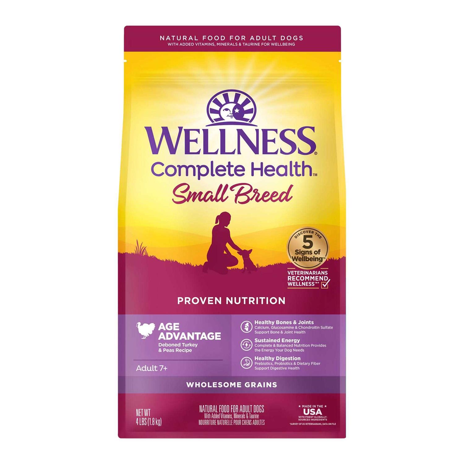 Wellness Complete Health Small Breed Senior Dry Dog Food - Pet Supplies online store