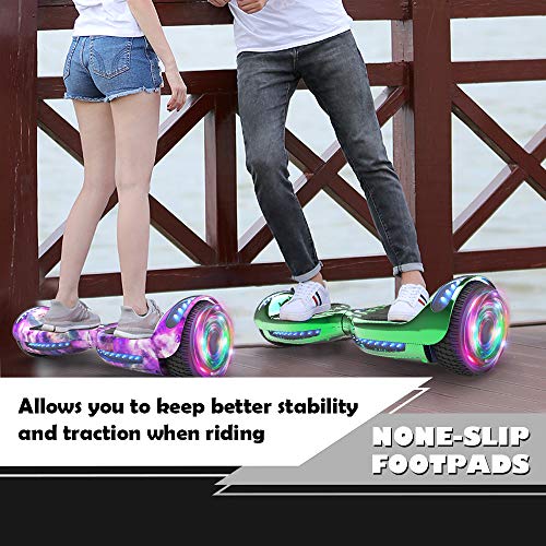 Hoverboard Certified HS2.01 Bluetooth Flash Wheel with LED Light Self Balancing Wheel Electric Scooter