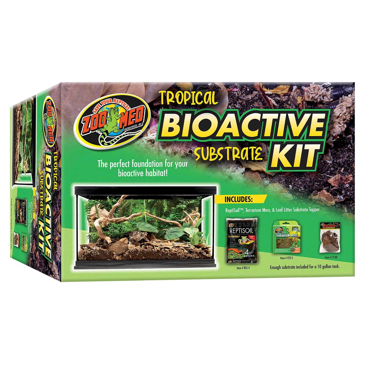 Zoo Med Tropical Bioactive Substrate Kit - Pet Supplies online store