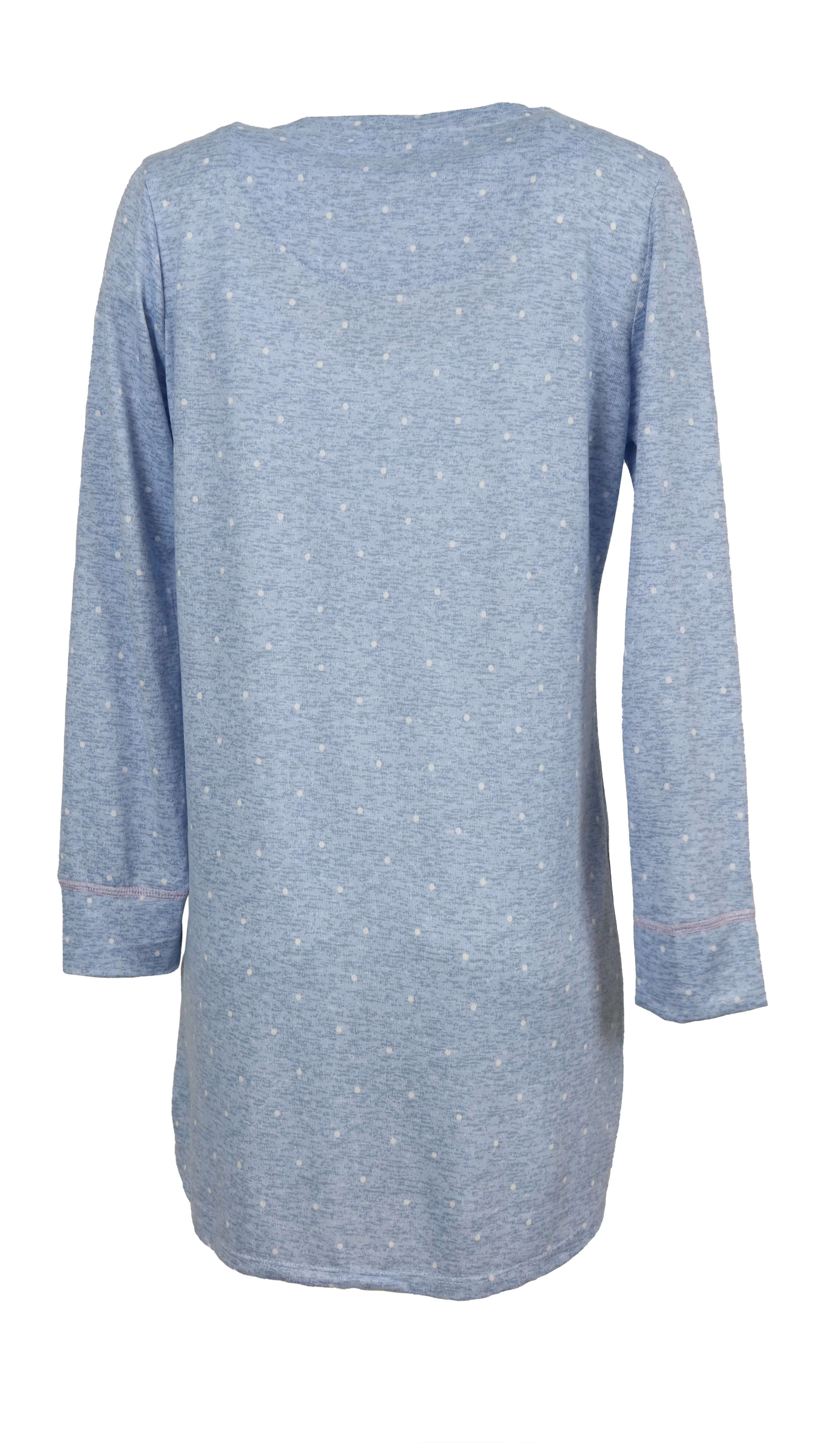 Laura Ashley Women's Long Sleeve Night Gown Sleep Dress - Always Be Kind - X-Large