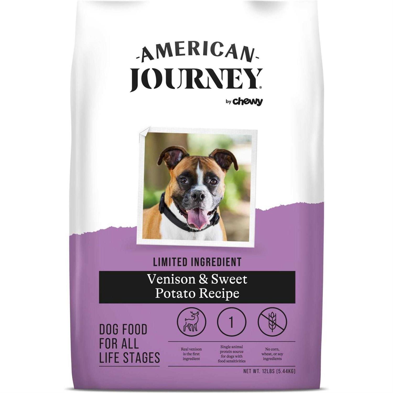 American Journey Limited Ingredient Grain-Free u0026 Sweet Potato Recipe Dry Dog Food - Pet Supplies online store