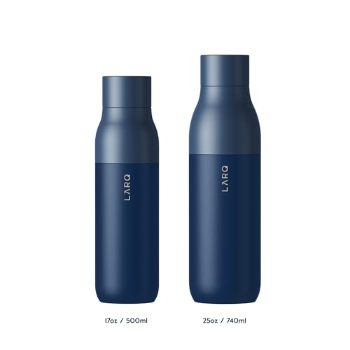 LARQ Bottle - Self-Cleaning and Insulated Stainless Steel Water Bottle with Award-winning Design and UV Water Sanitizer