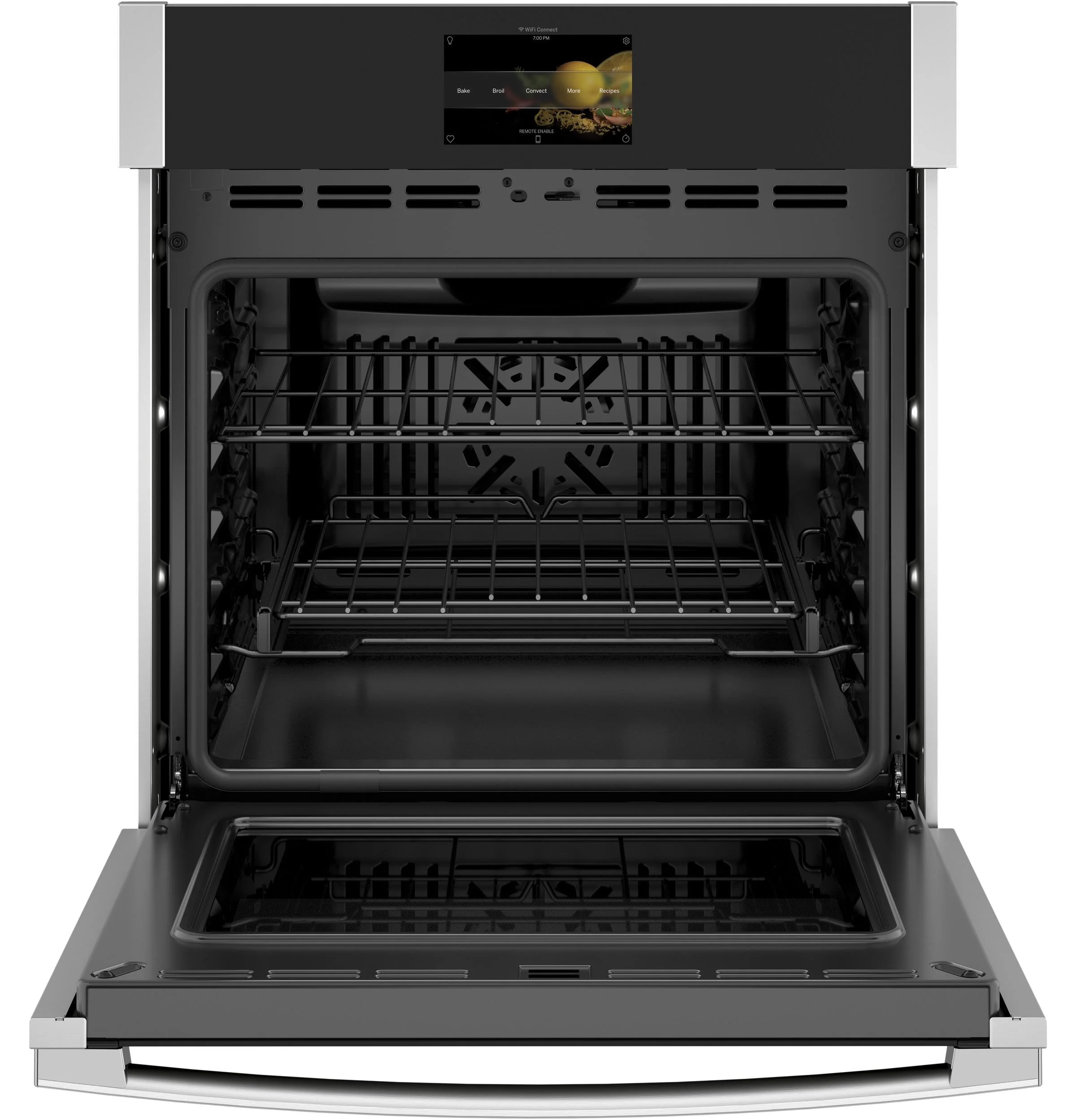 GE APPLIANCES PKS7000SNSS  SINGLE WALL ELECTRIC OVEN Black Stainless Steel