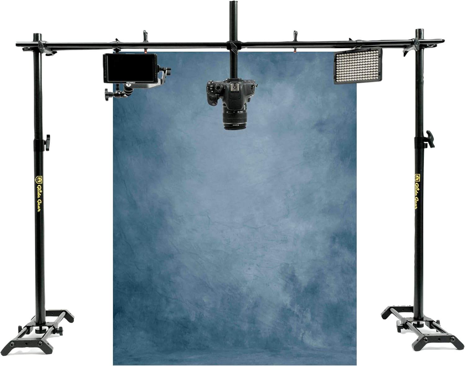 Glide Gear OH 200 Modular/Adjustable Video Camera Smartphone Overhead All Metal Flat Lay Rig Mount