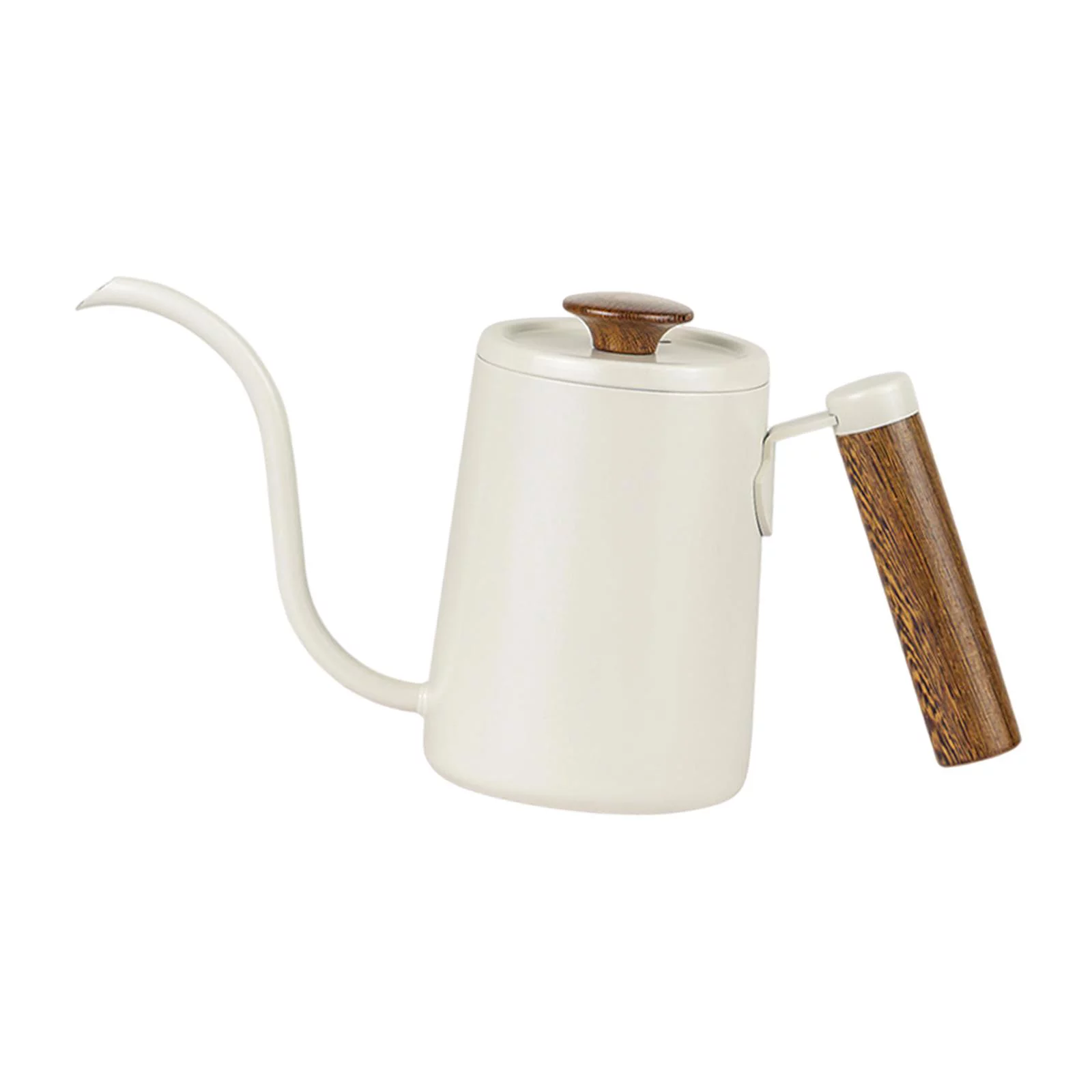 Pour over Coffee Kettle Gooseneck Kettle Camping Coffee Pot Gooseneck Spout Drip Coffee Kettle Coffee Tea Pot for Coffee Maker Barista Gift Beige