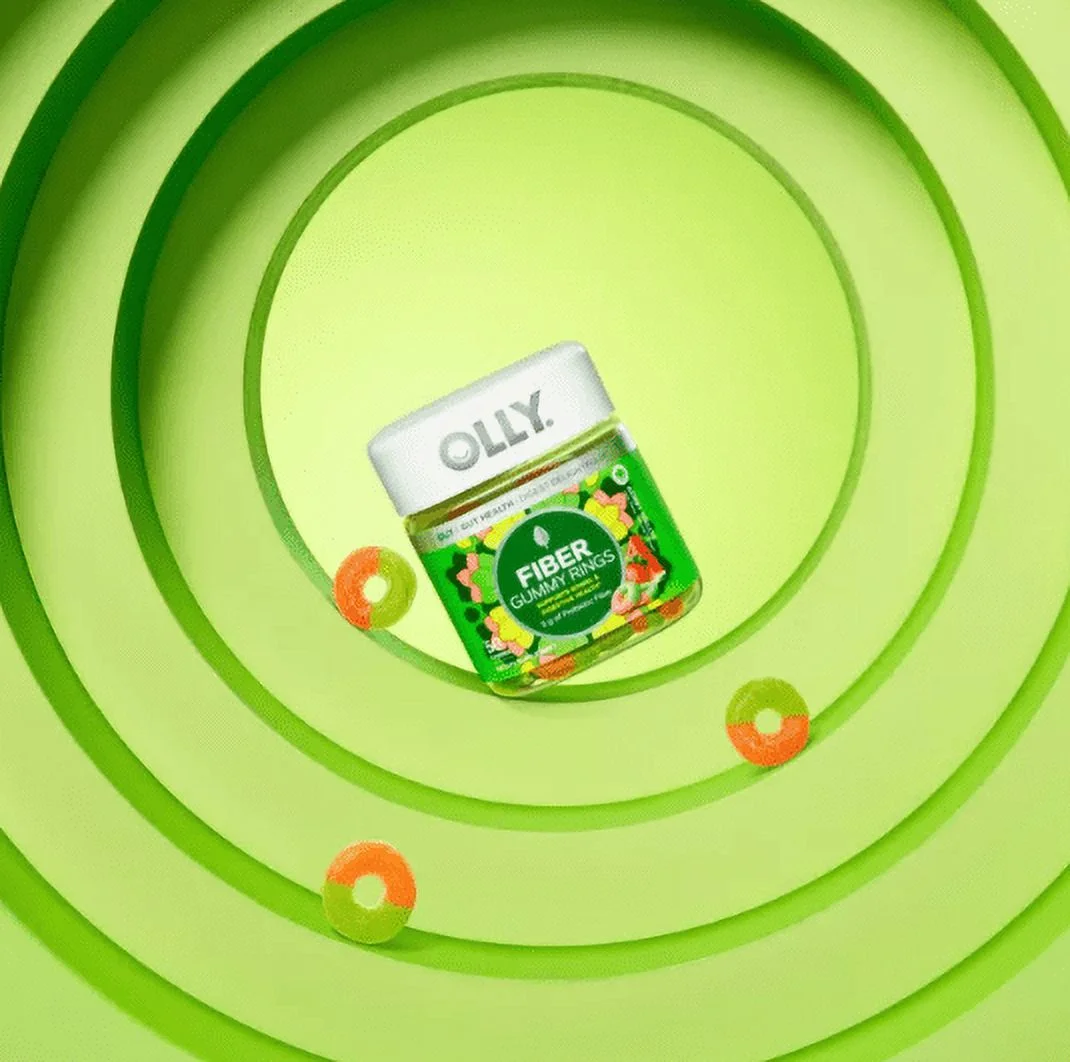 Olly Fiber Digestive Gummy Rings Gut Health (50 gummies) *EN