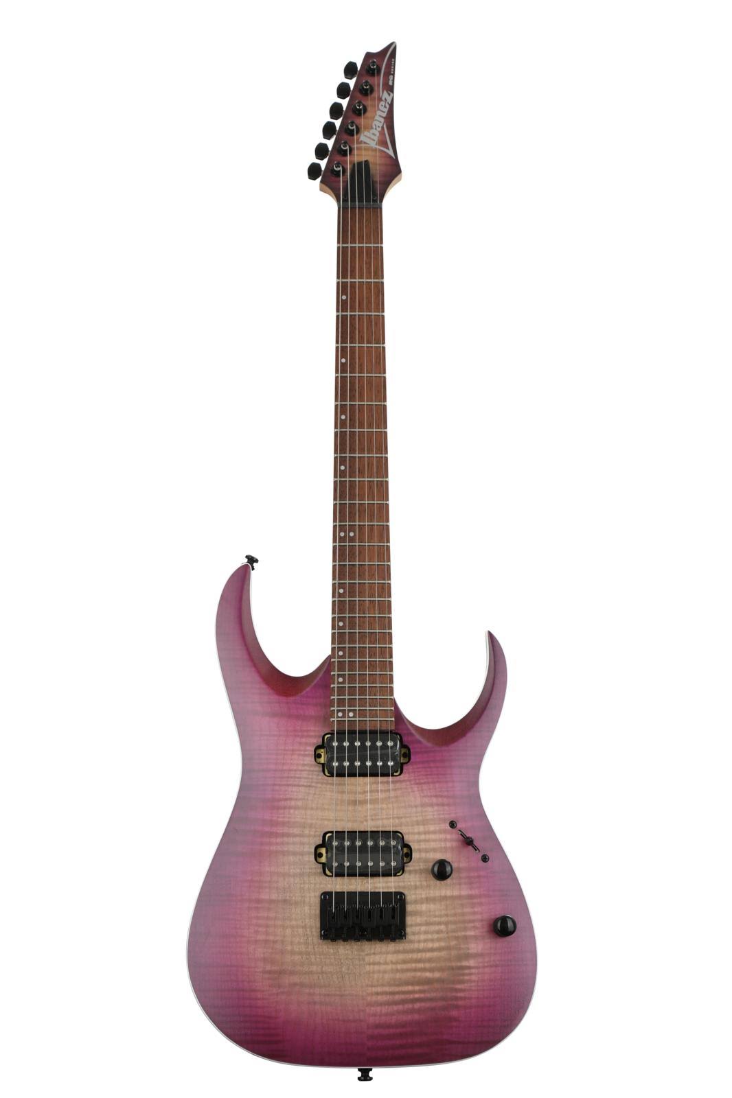 Ibanez RGA42FM Standard Electric Guitar (Transparent Purple Burst Flat)