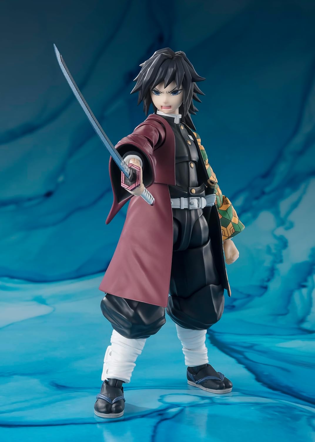TAMASHII NATIONS - Demon Slayer: Kimetsu no Yaiba - Giyu Tomioka, Bandai Spirits S.H.Figuarts Action Figure