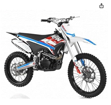 HHH Apollo RFN Thunder Proactive 250 Dirtbike 5 Speed 250cc Bike Racing Dirt Bike (Blue)