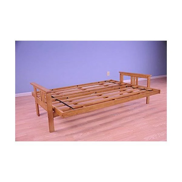 Kodiak Furniture KFMOBTFRAMESET2 Monterey Futon Frame Finish, Full, Butternut