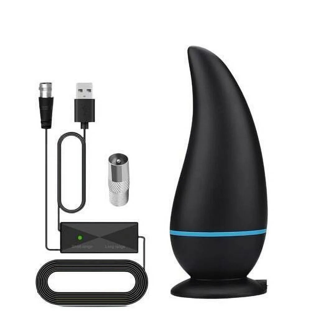 6000 Miles Digital TV Antenna Indoor HDTV Amplified Signal Booster 4K HD 1080P