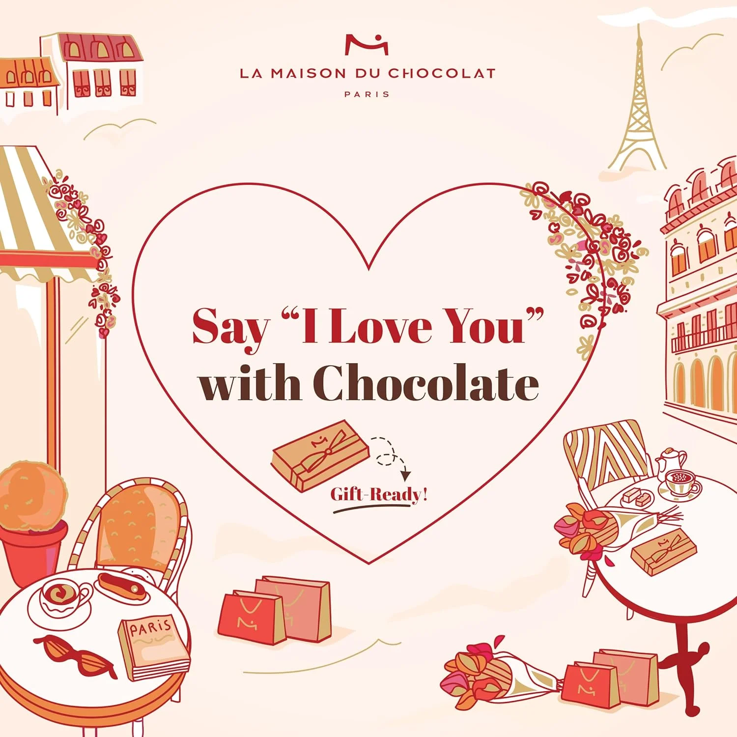 Premium Dark And Milk Chocolate Gift Box - 16Pcs Gourmet French Chocolate