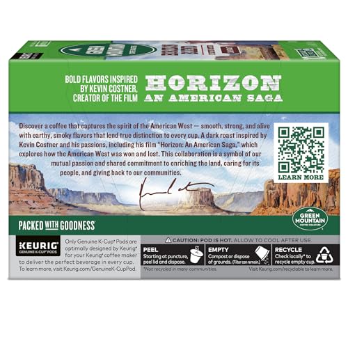 Green Mountain Coffee Roasters Dark Magic Keurig Single-Serve K-Cup Pods, Dark Roast Coffee, 72 Count