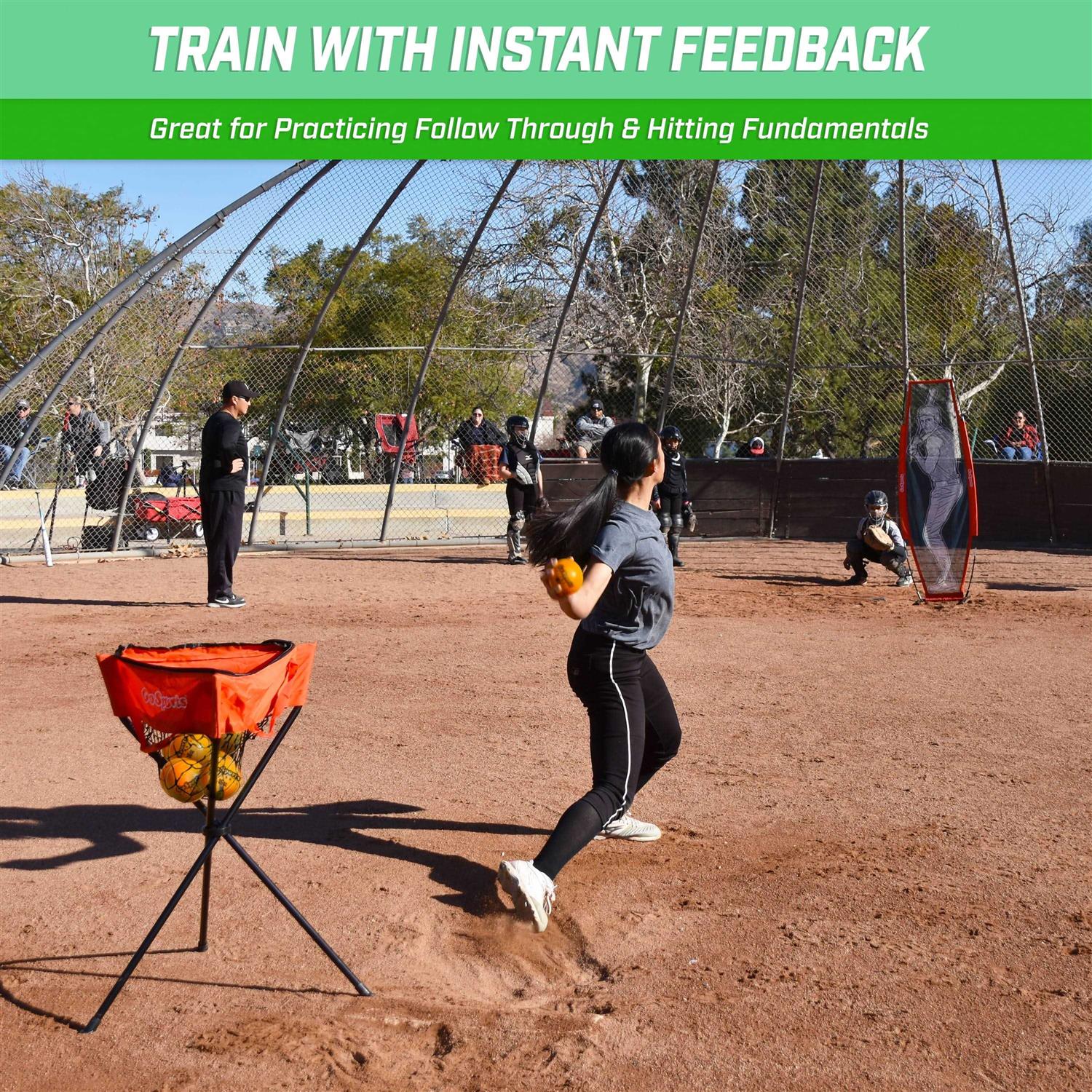 Gosports 3.82 inch Weighted Training Softballs 6 Pack Hitting & Pitching Training for All Skill Levels - Sports Supplies Online Store