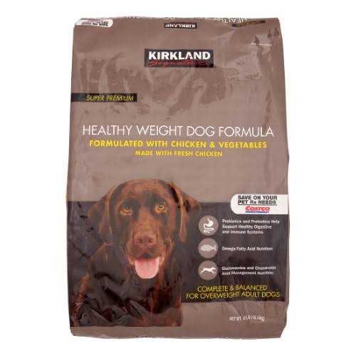 Kirkland Signature Dog Food Healthy Weight Chicken & Vegetable - Pet Supplies online store