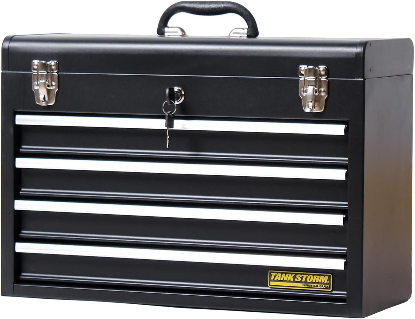 Portable Steel Tool Chest with Drawers,20.6