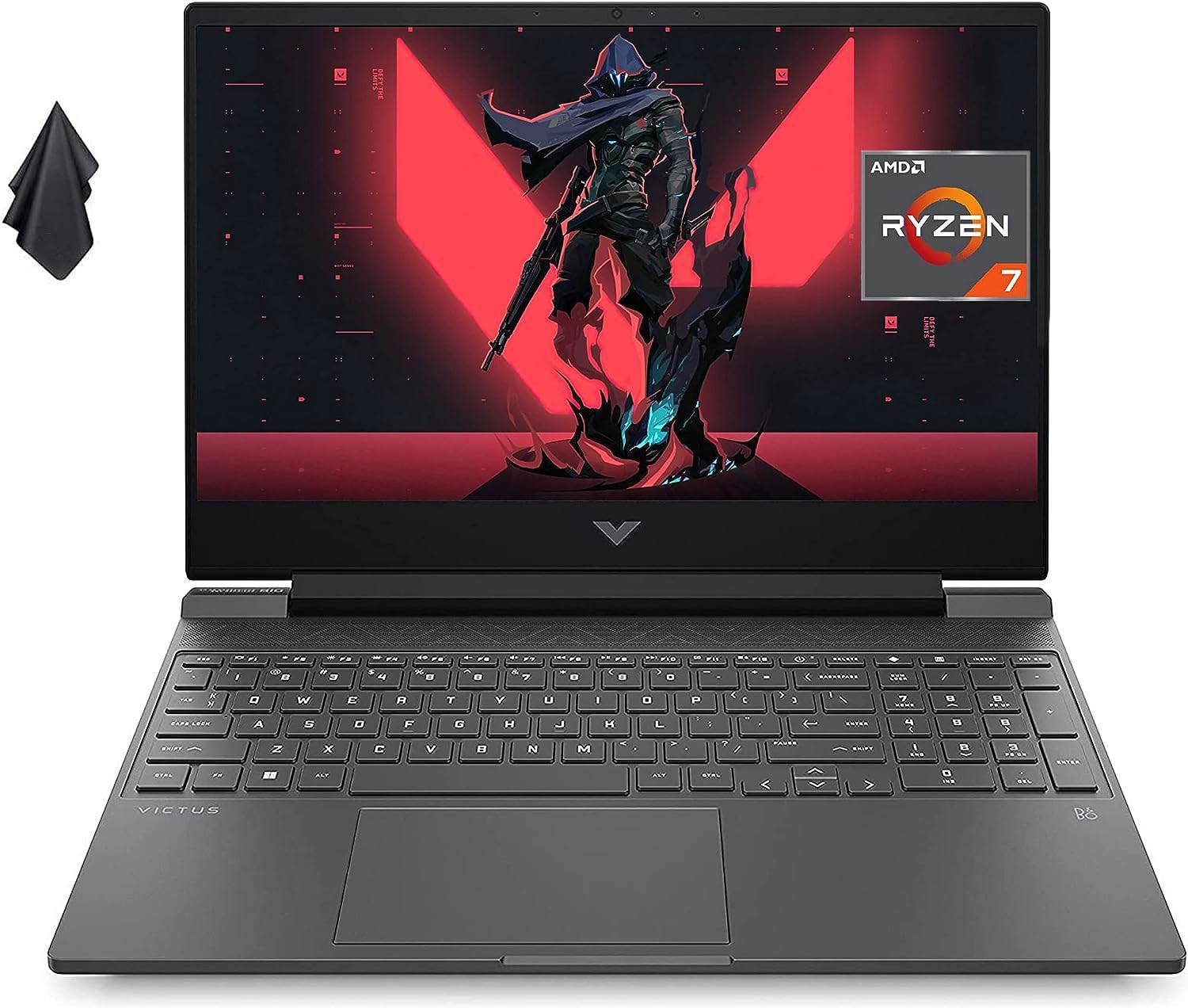HP Victus Gaming Laptop, AMD Ryzen 7 5800H Processor, GeForce RTX 3050 Ti, 15.6