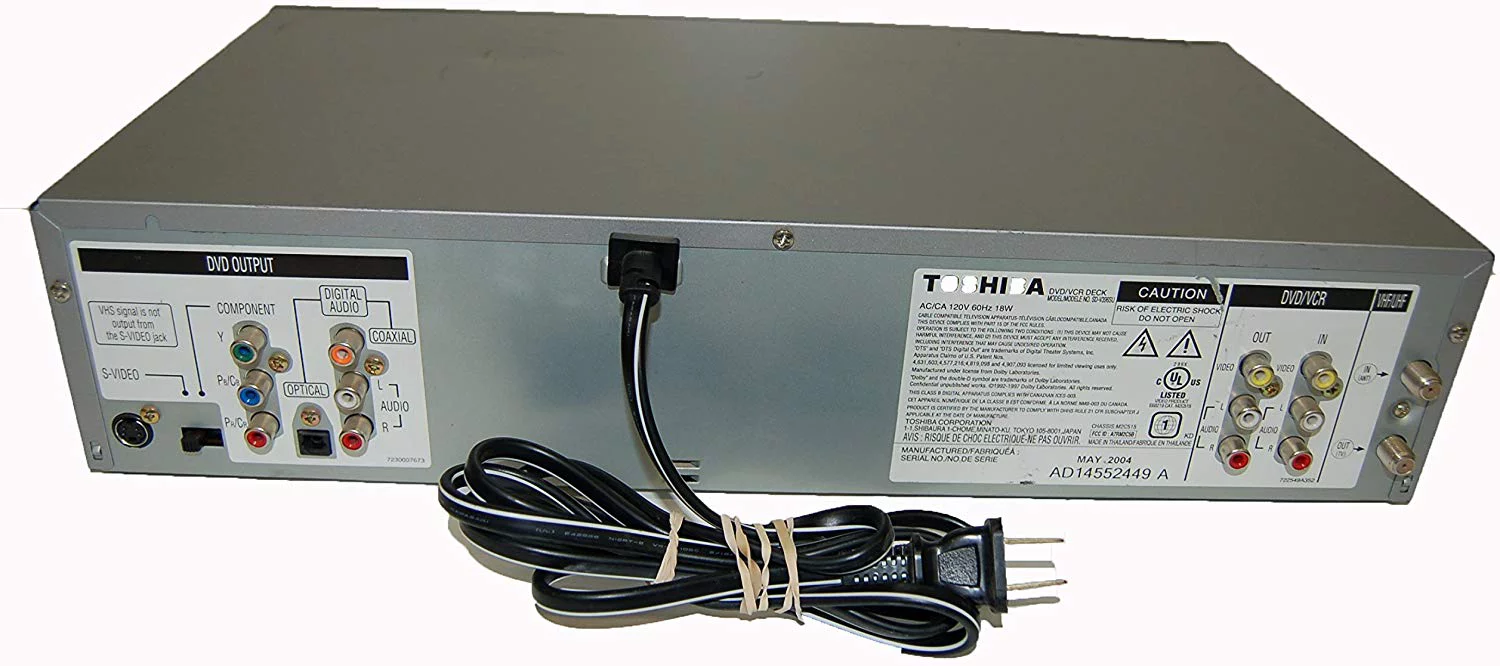 TOSHIBA SD-V396 - DVD Video Player / Video Cassette Recorder Combo Unit VHS (NEW)