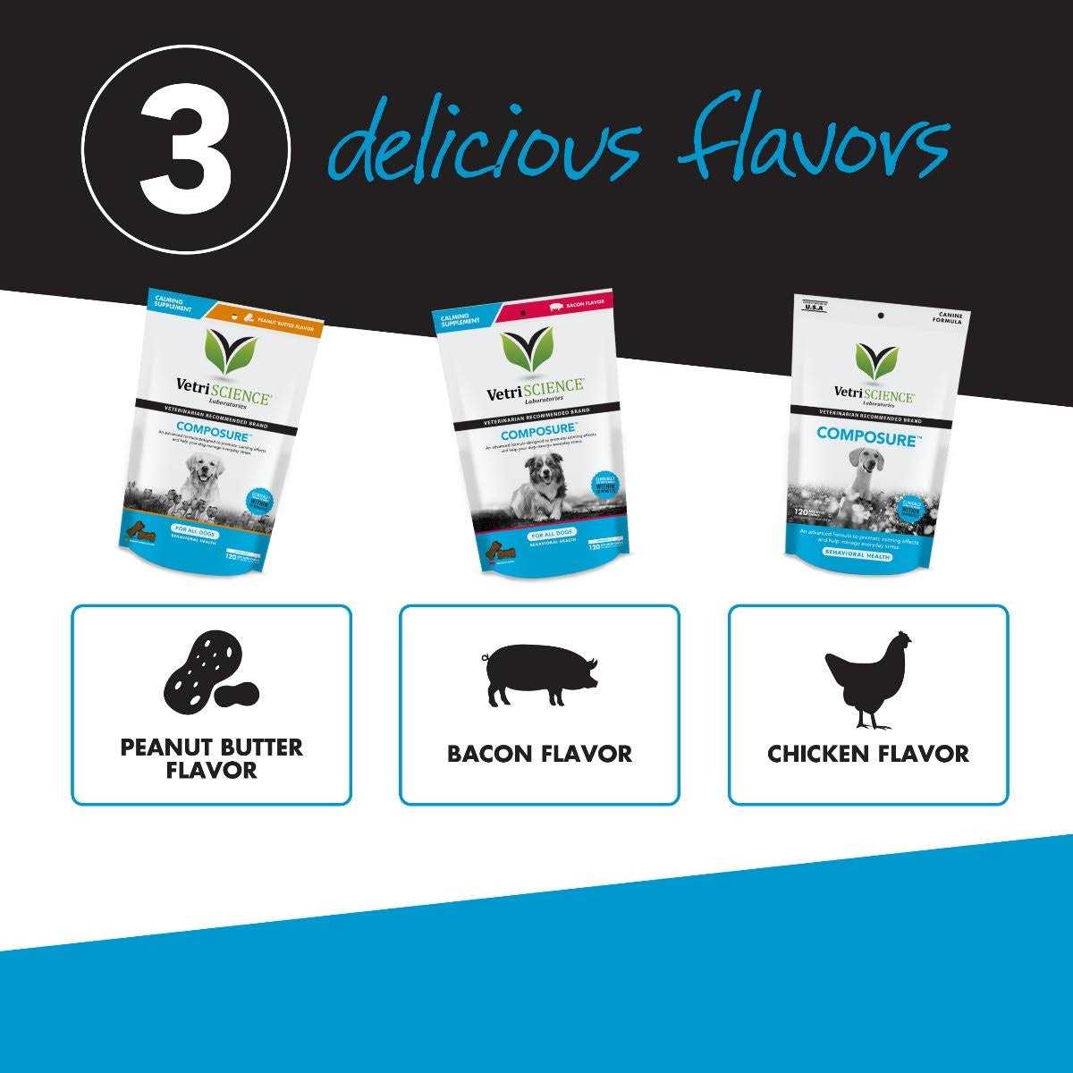 VetriScience Composure Chews for Dogs - Pet Supplies online store