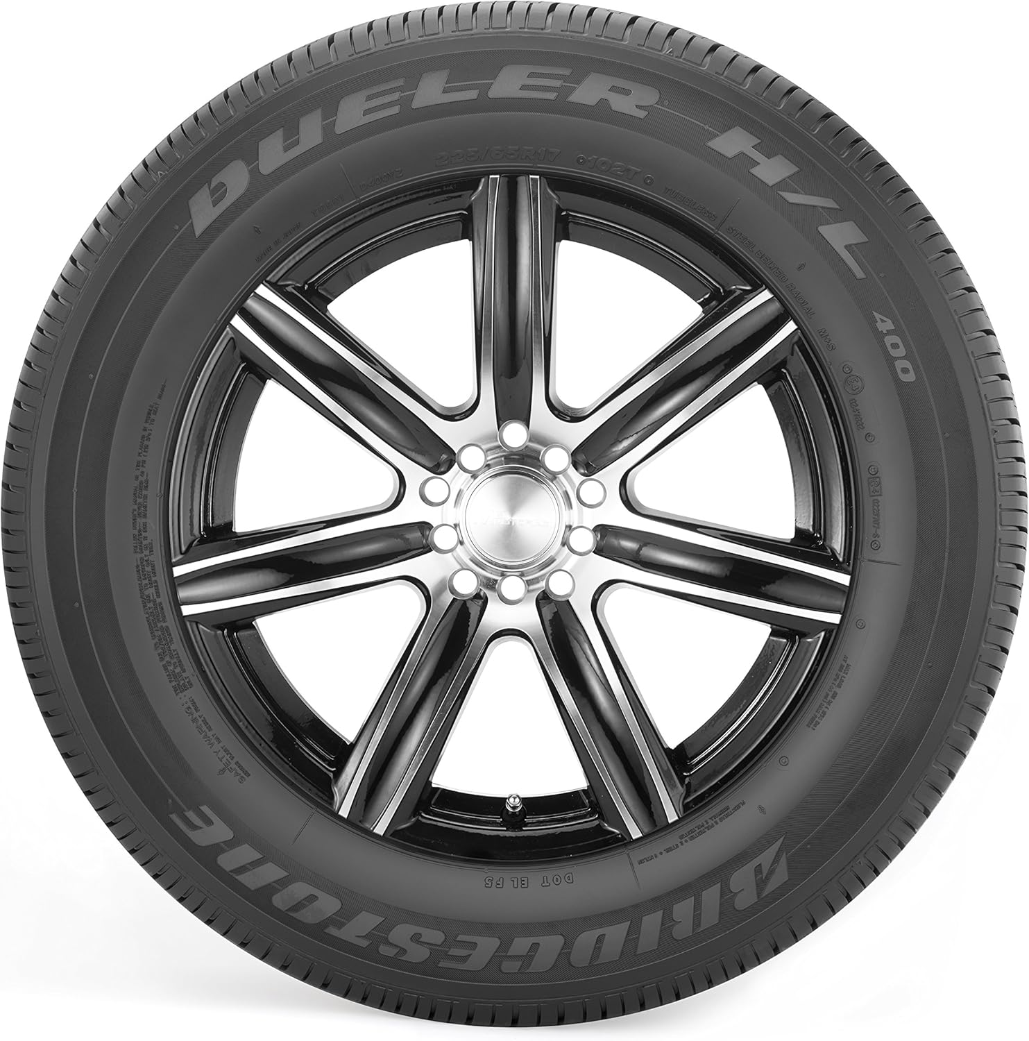 Bridgestone Dueler H/L 400 All-Season Radial Tire - 245/55R19 103S