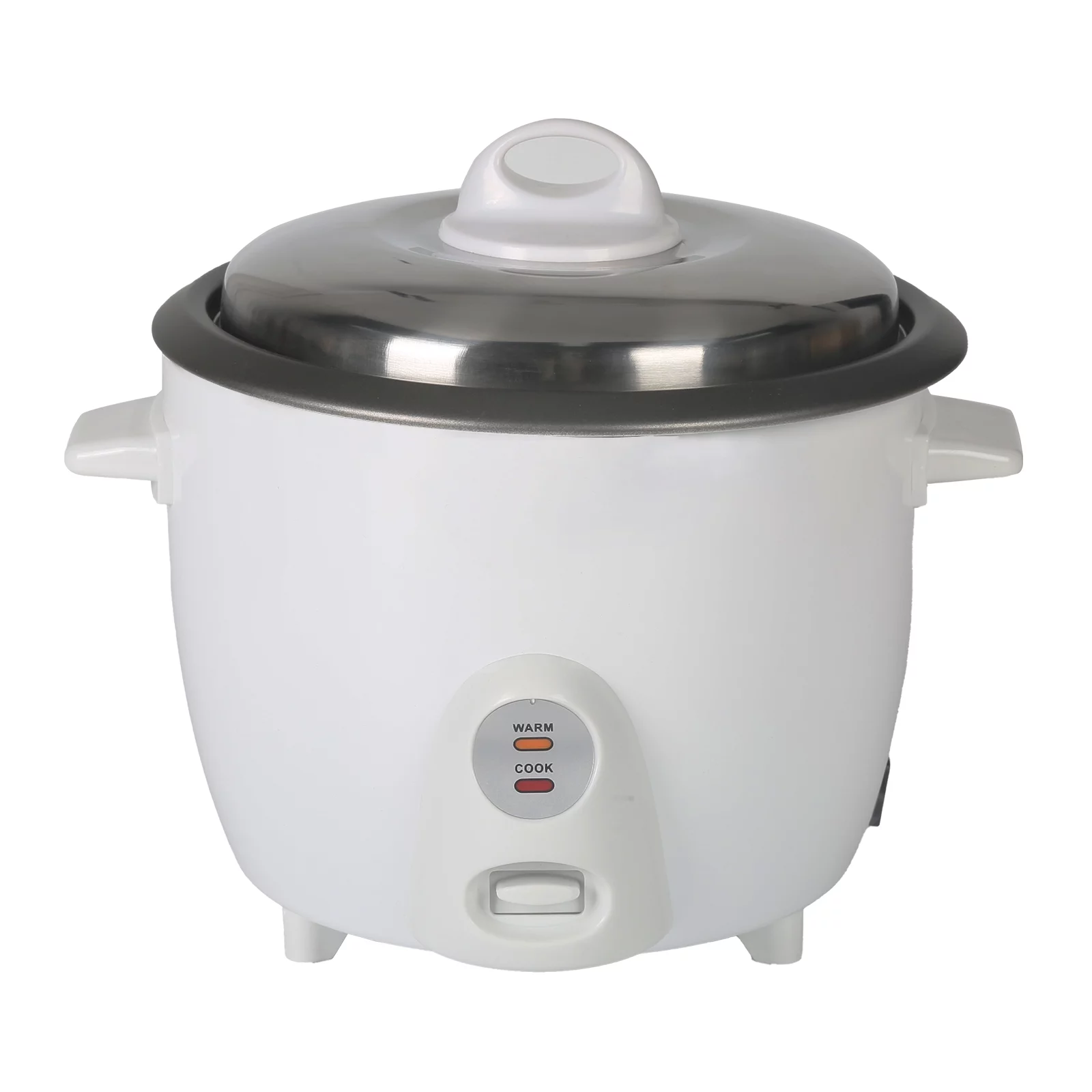 Jadeshay Portable Rice Cooker for Travel,Mini 110V 2L Electric Multifunctional Home Soup Porridge Cooking Machine (white)
