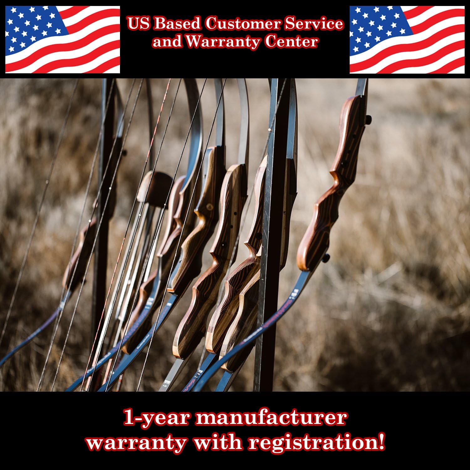 Southwest Archery 48” Tiny Tiger Takedown Recurve Bow – Compact Fast Accurate 48