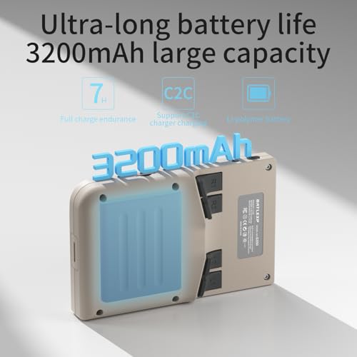 G350 Retro Game Console,Linux System RK3326 G350 Handheld Game Console Built-in 64G TF Card 4371 Games,3.5-inch IPS Screen, WiFi, Bluetooth 4.2, HDMI Output, 3200mAh Battery